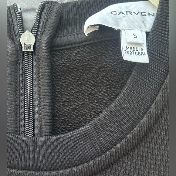 Carven Shift Crewneck Dress with Heart SZ S - Picture 5 of 5